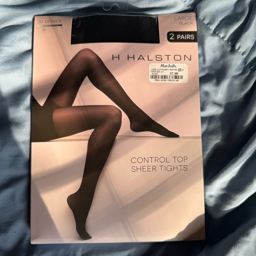 UNOPENED 2 pack of Control Top Tights